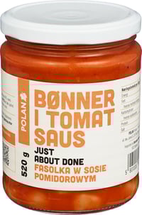 Polan Bønner i Tomatsaus 480g
