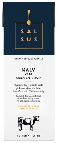 Kalv Demi Glace Fond 1l Salsus