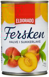 Fersken 410g Eldorado