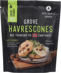 Havrescones m/Tranebær Mix Økologisk 300g Dsh