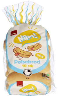Coop Nam Små Pølsebrød 300g