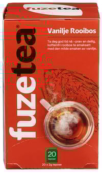 Fuze Tea Rooibos Vanilje 12 X20 Poser