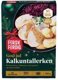 Kalkun&Rødkål 430g Fersk&Ferdig