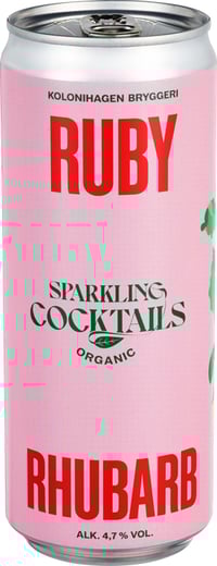 Ruby Rhubarb 330ml 4,7% Kolonihagen