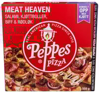 Peppes Pizza Meat Heaven 555g