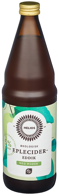 Økolog Eplecidereddik 0,75l Helios