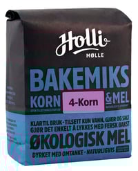 4-korn Bakemiks 1kg Holli Mølle