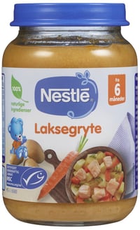 Laksegryte 6mnd 190g Nestle