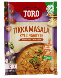 Toro Tikka Masala Gryte 113g