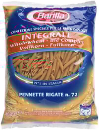 Barilla Pasta Pennette Fullkorn 1kg