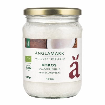 Duft- og smaksnøytral økologisk kokosolje
