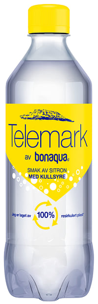 Bonaqua Kullsyre Sitron 500ml Flaske