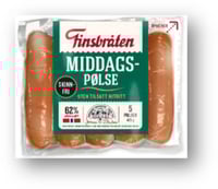 Middagspølse Skinnfri 425g Finsbråten