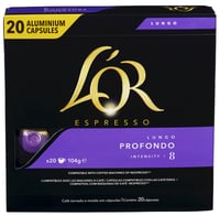 L Or Kaffekaps Prof Utz 20stk