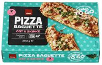 Coop Pizza Baguette med Ost & Skinke 250g