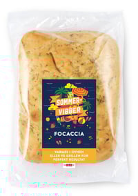 Focaccia 350g Sommervibber