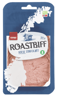 Coop Roastbiff 100g