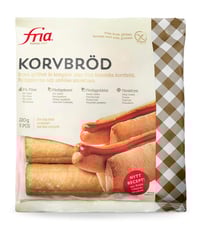 Pølsebrød glutenfri 220g Fria