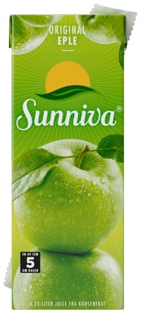 Eplejuice Original 250ml Sunniva