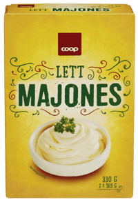 Coop Lett Majones 330g