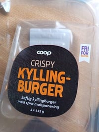 Crispy Kyllingburger
