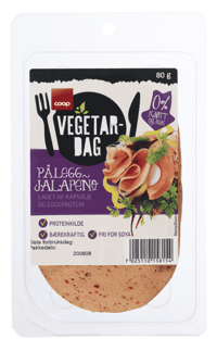 Coop Vegetardag Pålegg Jalapeno 80g