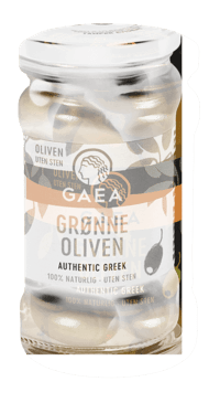 Gaea Grønn Oliven uten Sten 290g