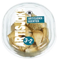 Artisjokkhjerter i Hvitløksolje 110g R