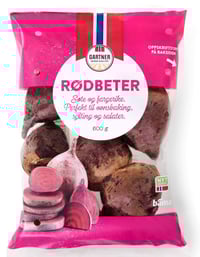 Rødbeter 500g pakke