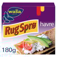 Rugsprø Havre 180g Wasa