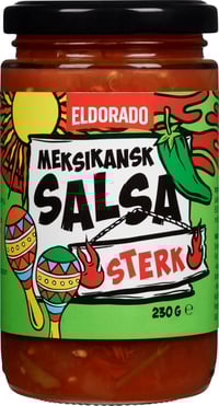 Meksikansk Salsa Sterk 230g Eldorado