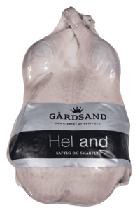 Gårdsand Hel And Fersk Gourmet ca 2,5kg