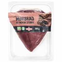 Mørbrad av norsk storfe