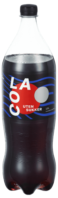 Cola Uten Sukker 1,5l
