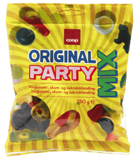 Coop Partymix 250g