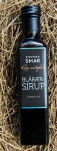 Blåbærsirup 250ml Eventyrsmak