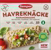 Havreknekkebrød Glutenfri, 215 g