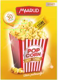 Micropop Smør 3pk 240g Maarud