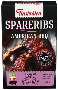 Finsbråten Spareribs American Bbq, 450g