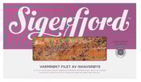 Varmrøkt Ishavsrøyefilet Mild 400g Sigerfjord Fisk