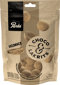 Panda Choco & Lakrits Salmiac 120g