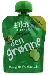 Smoothie Grønn Økol 6mnd 90g Ellas