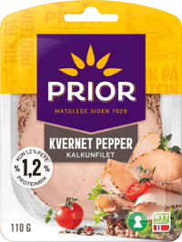 Prior Kalkunfilet Pepper 110g