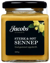 Sennep Søt/Sterk 200g Jacobs Utvalgte