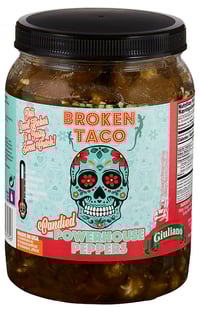 Candied Powerhouse Peppers 1,896 kg Broken Taco