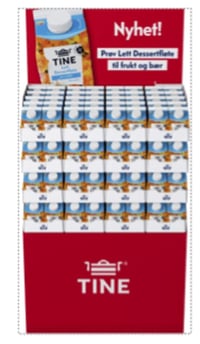 Dessertfløte 26% Lett 3dl Tine