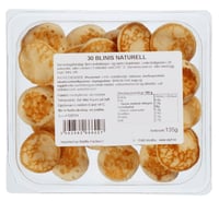 Blinis Coctail 30stk 135g Waffle Factory
