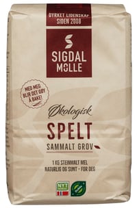 Speltmel Grovmalt Økologisk Spesialkorn 1kg