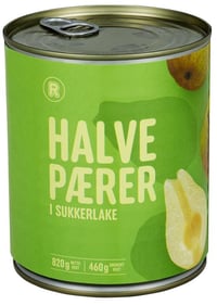 Halve Pærer 820 g
