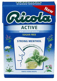 Ricola Active Strong Menthol 50g